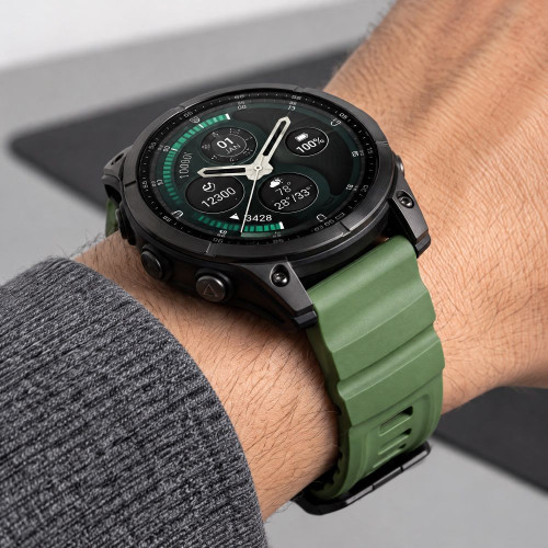 Tech-protect Motion Garmin Fenix 5x / 5x Plus / 6x / 6x Pro / 7x / 8 / 8 Pro / 9 / 9 Pro (51 Mm) Military Green, view 6