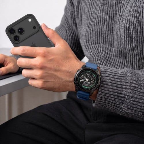 Tech-protect Motion Garmin Fenix 5x / 5x Plus / 6x / 6x Pro / 7x / 8 / 8 Pro / 9 / 9 Pro (51 Mm) Nautical Blue, view 8