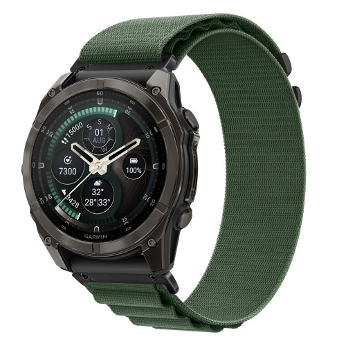Tech-protect Nylon Pro Garmin Fenix 5x / 5x Plus / 6x / 6x Pro / 7x / 8 / 8 Pro / 9 / 9 Pro (47 Mm) Military Green, view 2