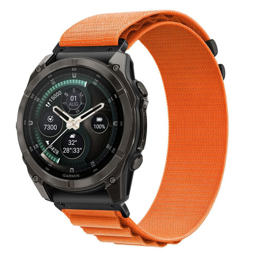 Tech-protect Nylon Pro Garmin Fenix 5x / 5x Plus / 6x / 6x Pro / 7x / 8 / 8 Pro / 9 / 9 Pro (51 Mm) Orange, view 2