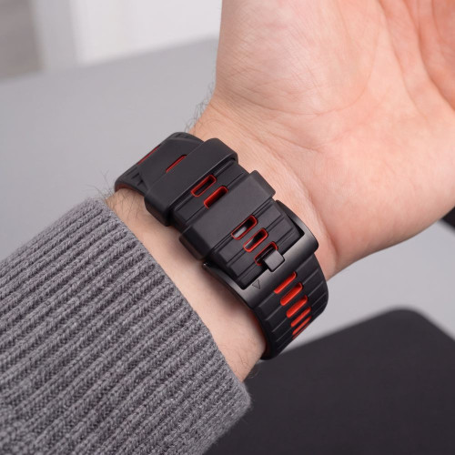 Tech-protect Iconband Pro Garmin Fenix 5x / 5x Plus / 6x / 6x Pro / 7x / 8 / 8 Pro / 9 / 9 Pro (51 Mm) Black/red, view 6
