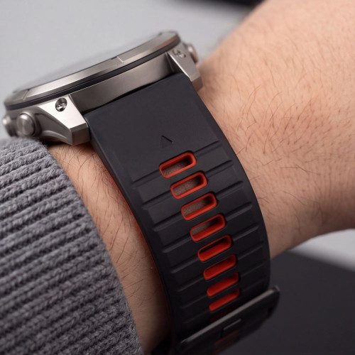 Tech-protect Iconband Pro Garmin Fenix 5x / 5x Plus / 6x / 6x Pro / 7x / 8 / 8 Pro / 9 / 9 Pro (51 Mm) Black/red, view 8