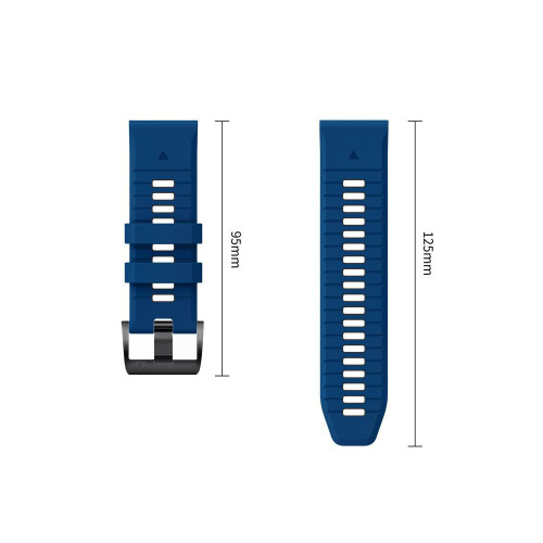 Tech-protect Iconband Pro Garmin Fenix 5x / 5x Plus / 6x / 6x Pro / 7x / 8 / 8 Pro / 9 / 9 Pro (51 Mm) Navy/black, view 4