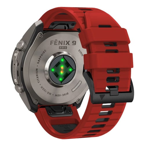 Tech-protect Iconband Pro Garmin Fenix 5x / 5x Plus / 6x / 6x Pro / 7x / 8 / 8 Pro / 9 / 9 Pro (51 Mm) Red/black, view 2