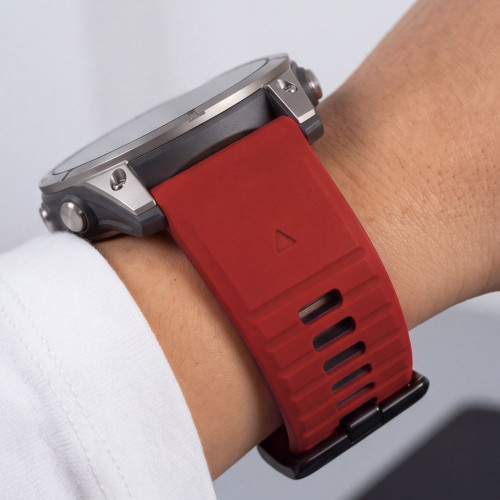 Tech-protect Iconband Pro Garmin Fenix 5x / 5x Plus / 6x / 6x Pro / 7x / 8 / 8 Pro / 9 / 9 Pro (51 Mm) Red/black, view 8