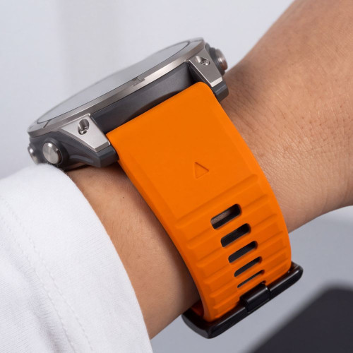 Tech-protect Iconband Pro Garmin Fenix 5x / 5x Plus / 6x / 6x Pro / 7x / 8 / 8 Pro / 9 / 9 Pro (51 Mm) Orange/black, view 8