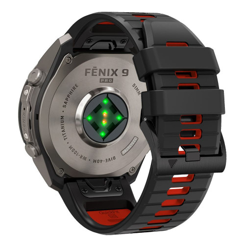 Tech-protect Iconband Pro Garmin Fenix 5x / 5x Plus / 6x / 6x Pro / 7x / 8 / 8 Pro / 9 / 9 Pro (47 Mm) Black/red, view 2