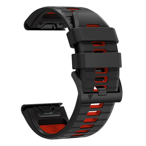 Tech-protect Iconband Pro Garmin Fenix 5x / 5x Plus / 6x / 6x Pro / 7x / 8 / 8 Pro / 9 / 9 Pro (47 Mm) Black/red, view 3