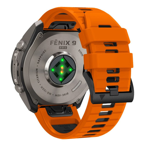Tech-protect Iconband Pro Garmin Fenix 5x / 5x Plus / 6x / 6x Pro / 7x / 8 / 8 Pro / 9 / 9 Pro (47 Mm) Orange/black, view 2