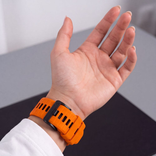 Tech-protect Iconband Pro Garmin Fenix 5x / 5x Plus / 6x / 6x Pro / 7x / 8 / 8 Pro / 9 / 9 Pro (47 Mm) Orange/black, view 6