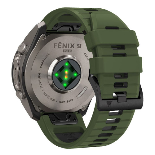 Tech-protect Iconband Pro Garmin Fenix 5x / 5x Plus / 6x / 6x Pro / 7x / 8 / 8 Pro / 9 / 9 Pro (47 Mm) Green/black, view 2