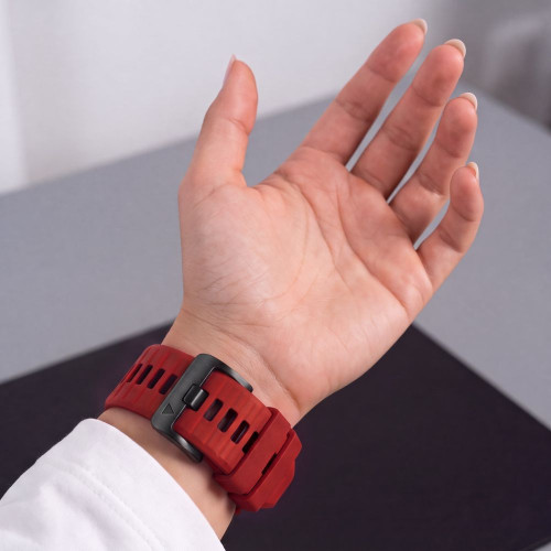 Tech-protect Iconband Pro Garmin Fenix 5x / 5x Plus / 6x / 6x Pro / 7x / 8 / 8 Pro / 9 / 9 Pro (47 Mm) Red/black, view 6