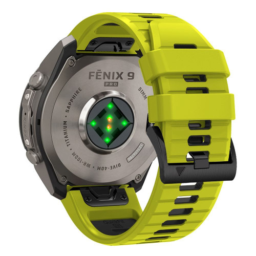 Tech-protect Iconband Pro Garmin Fenix 5x / 5x Plus / 6x / 6x Pro / 7x / 8 / 8 Pro / 9 / 9 Pro (47 Mm) Lime/black, view 2