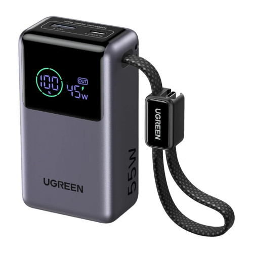 Powerbank UGREEN PB727 10000mAh 55W USB + USB-C, nézet 2