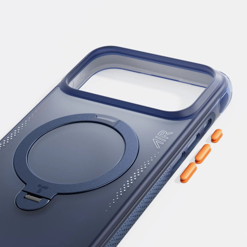TORRAS Ostand Q3 Air - etui do iPhone 18 Pro / 17 Pro kompatybilne z MagSafe (deep blue), view 3
