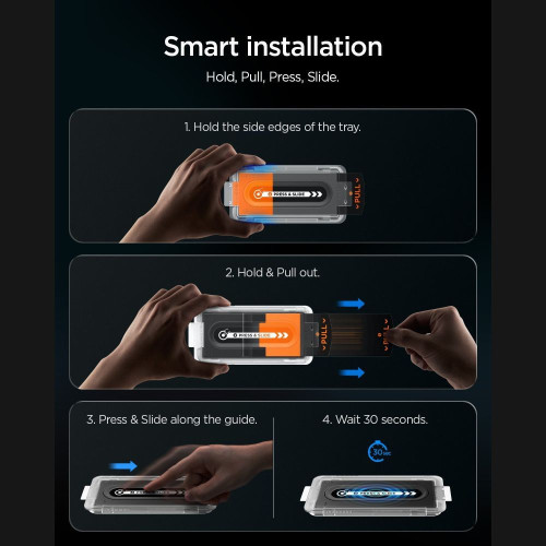 SzkŁo PrywatyzujĄce Spigen Glas.tr Ez Fit Pro Ac Galaxy Z Fold 7 / 8 Ultra Privacy, view 7