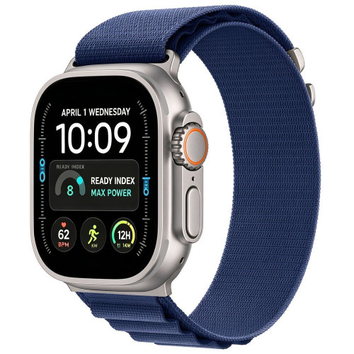 Tech-protect Nylon Pro Apple Watch 8 / 9 / 10 / 11 / 12 / Se / Ultra (44 / 45 / 46 / 49 Mm) Navy Blue, view 2