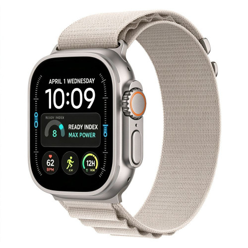Tech-protect Nylon Pro Apple Watch 8 / 9 / 10 / 11 / 12 / Se / Ultra (44 / 45 / 46 / 49 Mm) Starlight, view 2