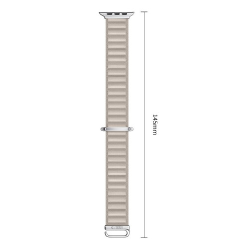 Tech-protect Nylon Pro Apple Watch 8 / 9 / 10 / 11 / 12 / Se / Ultra (44 / 45 / 46 / 49 Mm) Starlight, view 3