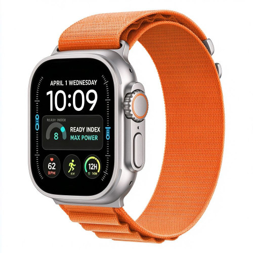 Tech-protect Nylon Pro Apple Watch 8 / 9 / 10 / 11 / 12 / Se / Ultra (44 / 45 / 46 / 49 Mm) Orange, view 2