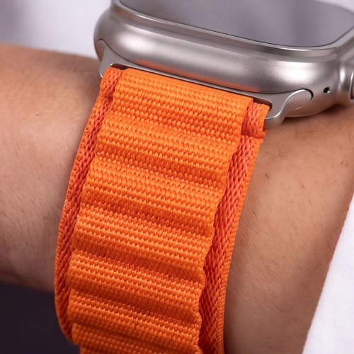 Tech-protect Nylon Pro Apple Watch 8 / 9 / 10 / 11 / 12 / Se / Ultra (44 / 45 / 46 / 49 Mm) Orange, view 8