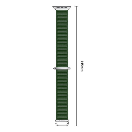 Tech-protect Nylon Pro Apple Watch 8 / 9 / 10 / 11 / 12 / Se / Ultra (44 / 45 / 46 / 49 Mm) Military Green, view 3