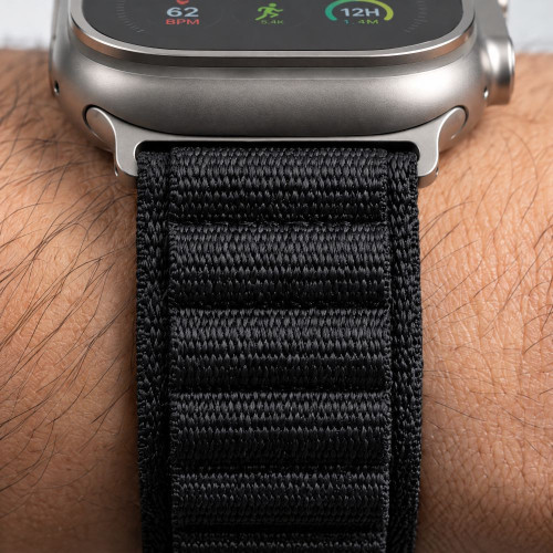 Tech-protect Nylon Pro Apple Watch 8 / 9 / 10 / 11 / 12 / Se / Ultra (44 / 45 / 46 / 49 Mm) Black, view 7
