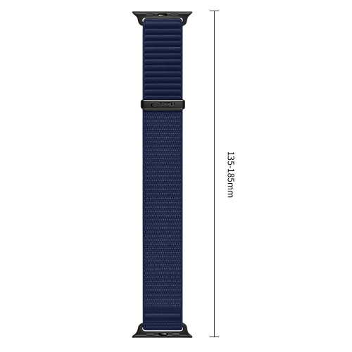 Tech-protect Nylonloop Apple Watch 8 / 9 / 10 / 11 / 12 / Se / Ultra (44 / 45 / 46 / 49 Mm) Navy Blue, view 3