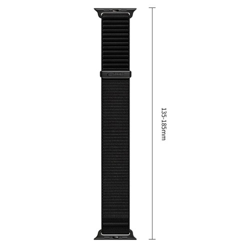 Tech-protect Nylonloop Apple Watch 8 / 9 / 10 / 11 / 12 / Se / Ultra (44 / 45 / 46 / 49 Mm) Black, view 3