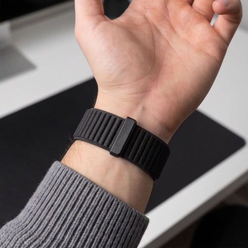 Tech-protect Nylonloop Apple Watch 8 / 9 / 10 / 11 / 12 / Se / Ultra (44 / 45 / 46 / 49 Mm) Black, view 5