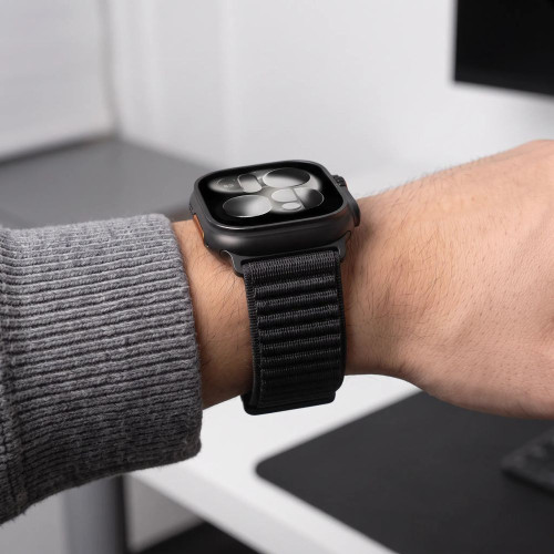 Tech-protect Nylonloop Apple Watch 8 / 9 / 10 / 11 / 12 / Se / Ultra (44 / 45 / 46 / 49 Mm) Black, view 7