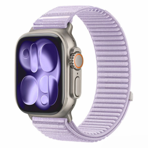 Tech-protect Nylonloop Apple Watch 8 / 9 / 10 / 11 / 12 / Se / Ultra (44 / 45 / 46 / 49 Mm) Purple
