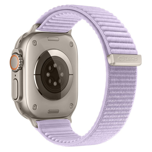 Tech-protect Nylonloop Apple Watch 8 / 9 / 10 / 11 / 12 / Se / Ultra (44 / 45 / 46 / 49 Mm) Purple, view 2