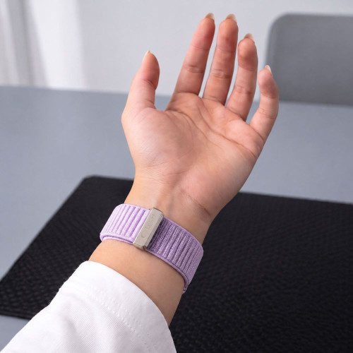 Tech-protect Nylonloop Apple Watch 8 / 9 / 10 / 11 / 12 / Se / Ultra (44 / 45 / 46 / 49 Mm) Purple, view 5