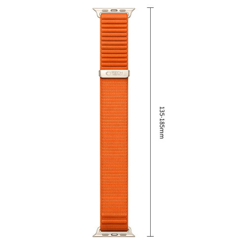 Tech-protect Nylonloop Apple Watch 8 / 9 / 10 / 11 / 12 / Se / Ultra (44 / 45 / 46 / 49 Mm) Orange, view 3