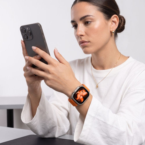Tech-protect Nylonloop Apple Watch 8 / 9 / 10 / 11 / 12 / Se / Ultra (44 / 45 / 46 / 49 Mm) Orange, view 4