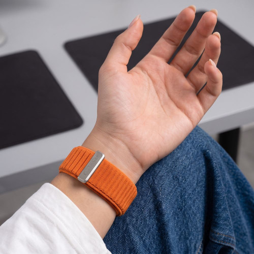 Tech-protect Nylonloop Apple Watch 8 / 9 / 10 / 11 / 12 / Se / Ultra (44 / 45 / 46 / 49 Mm) Orange, view 5