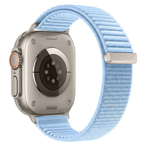 Tech-protect Nylonloop Apple Watch 8 / 9 / 10 / 11 / 12 / Se / Ultra (44 / 45 / 46 / 49 Mm) Baby Blue, view 2