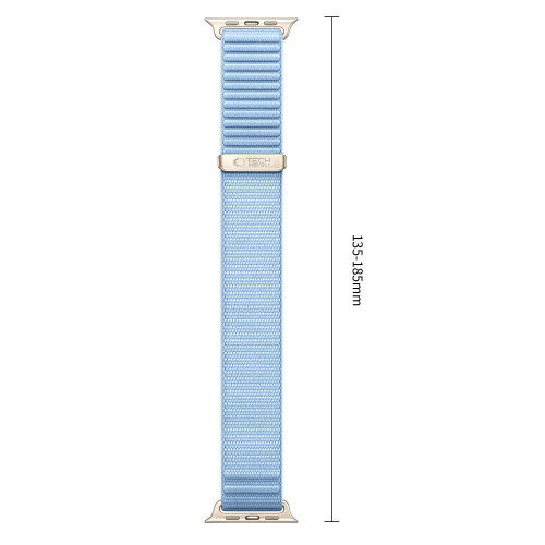 Tech-protect Nylonloop Apple Watch 8 / 9 / 10 / 11 / 12 / Se / Ultra (44 / 45 / 46 / 49 Mm) Baby Blue, view 3