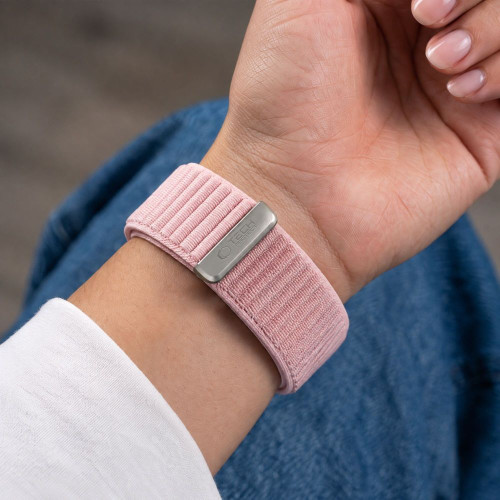 Tech-protect Nylonloop Apple Watch 8 / 9 / 10 / 11 / 12 / Se / Ultra (44 / 45 / 46 / 49 Mm) Powder Pink, view 5