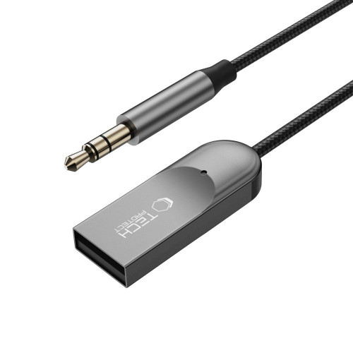 Tech-protect Ultraboost Au04 Audio Adapter Aux Bluetooth 6.0 Grey, widok 4
