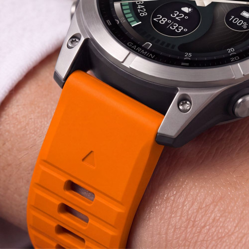Tech-protect Silicone Garmin Fenix 5 / 6 / 6 Pro / 7 / 8 / 8 Pro / E / 9 / 9 Pro (47 Mm) Signal Orange, view 6