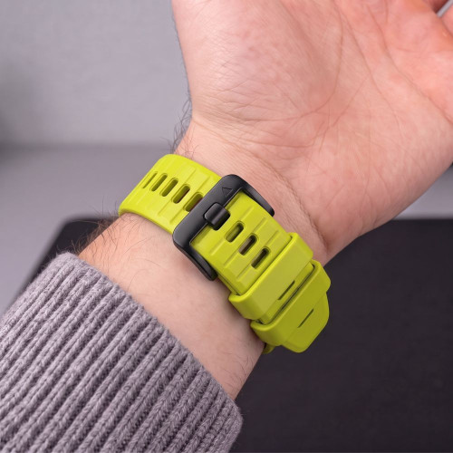 Tech-protect Silicone Garmin Fenix 5 / 6 / 6 Pro / 7 / 8 / 8 Pro / E / 9 / 9 Pro (47 Mm) Volt Lime, Ansicht 7