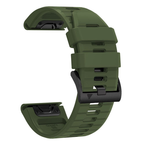 Tech-protect Silicone Garmin Fenix 5 / 6 / 6 Pro / 7 / 8 / 8 Pro / E / 9 / 9 Pro (47 Mm) Military Green, view 3