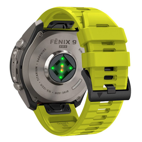 Tech-protect Silicone Garmin Fenix 5 / 6 / 6 Pro / 7 / 8 / 8 Pro / E / 9 / 9 Pro (51 Mm) Volt Lime, Ansicht 2