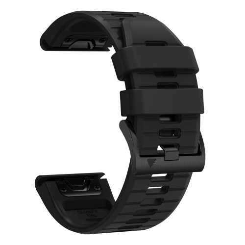 Tech-protect Silicone Garmin Fenix 5 / 6 / 6 Pro / 7 / 8 / 8 Pro / E / 9 / 9 Pro (51 Mm) Obsidian Black, Ansicht 3