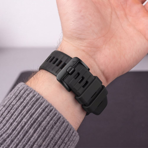 Tech-protect Silicone Garmin Fenix 5 / 6 / 6 Pro / 7 / 8 / 8 Pro / E / 9 / 9 Pro (51 Mm) Obsidian Black, Ansicht 6