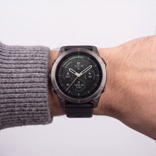 Tech-protect Silicone Garmin Fenix 5 / 6 / 6 Pro / 7 / 8 / 8 Pro / E / 9 / 9 Pro (51 Mm) Obsidian Black, Ansicht 7