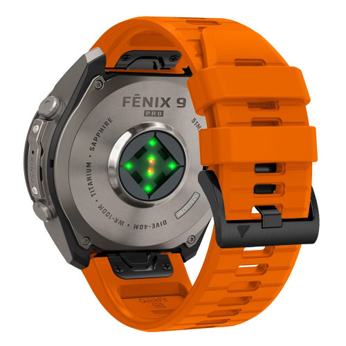 Tech-protect Silicone Garmin Fenix 5 / 6 / 6 Pro / 7 / 8 / 8 Pro / E / 9 / 9 Pro (51 Mm) Signal Orange, view 2