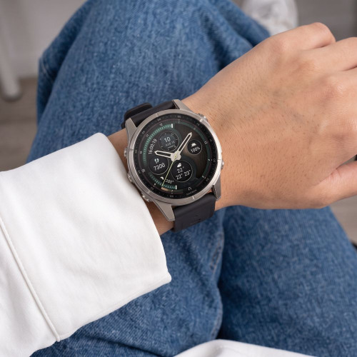 Tech-protect Silicone Garmin Fenix 5s / 5s Plus / 6s / 6s Pro / 7s / 8 / 9 / 9 Pro (43 Mm) Black, Ansicht 8